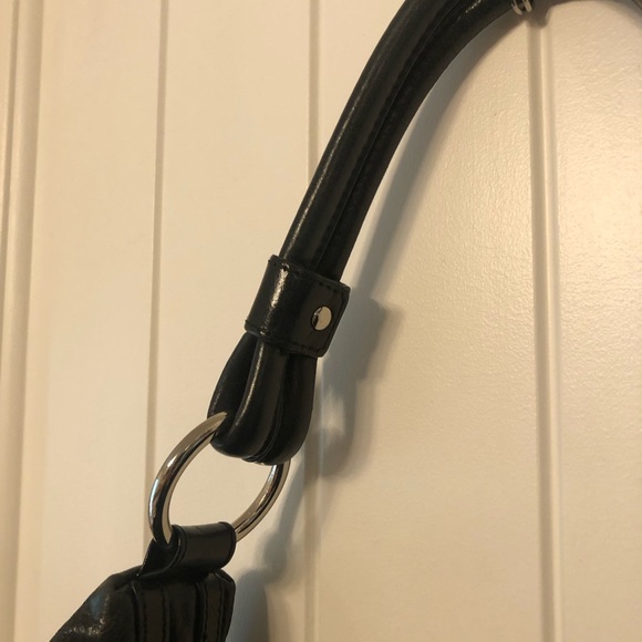 HOBO Black Leather Shoulder Bag - Picture 4 of 7